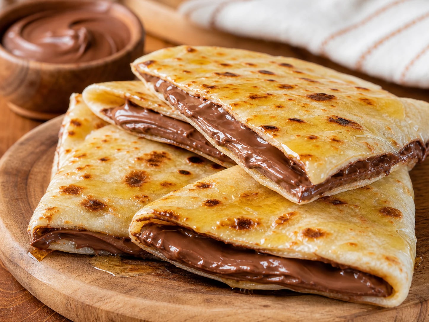 Nutella Tawa Bread